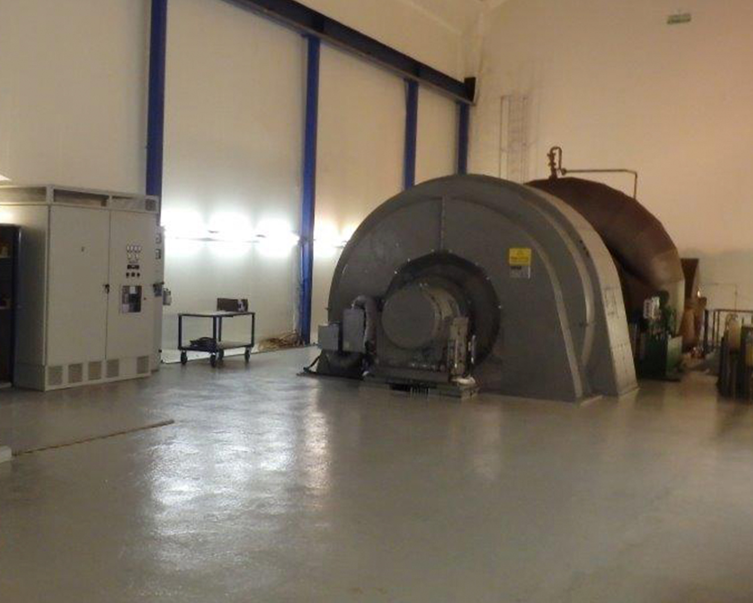 Machine hall in Stølsdal power plant