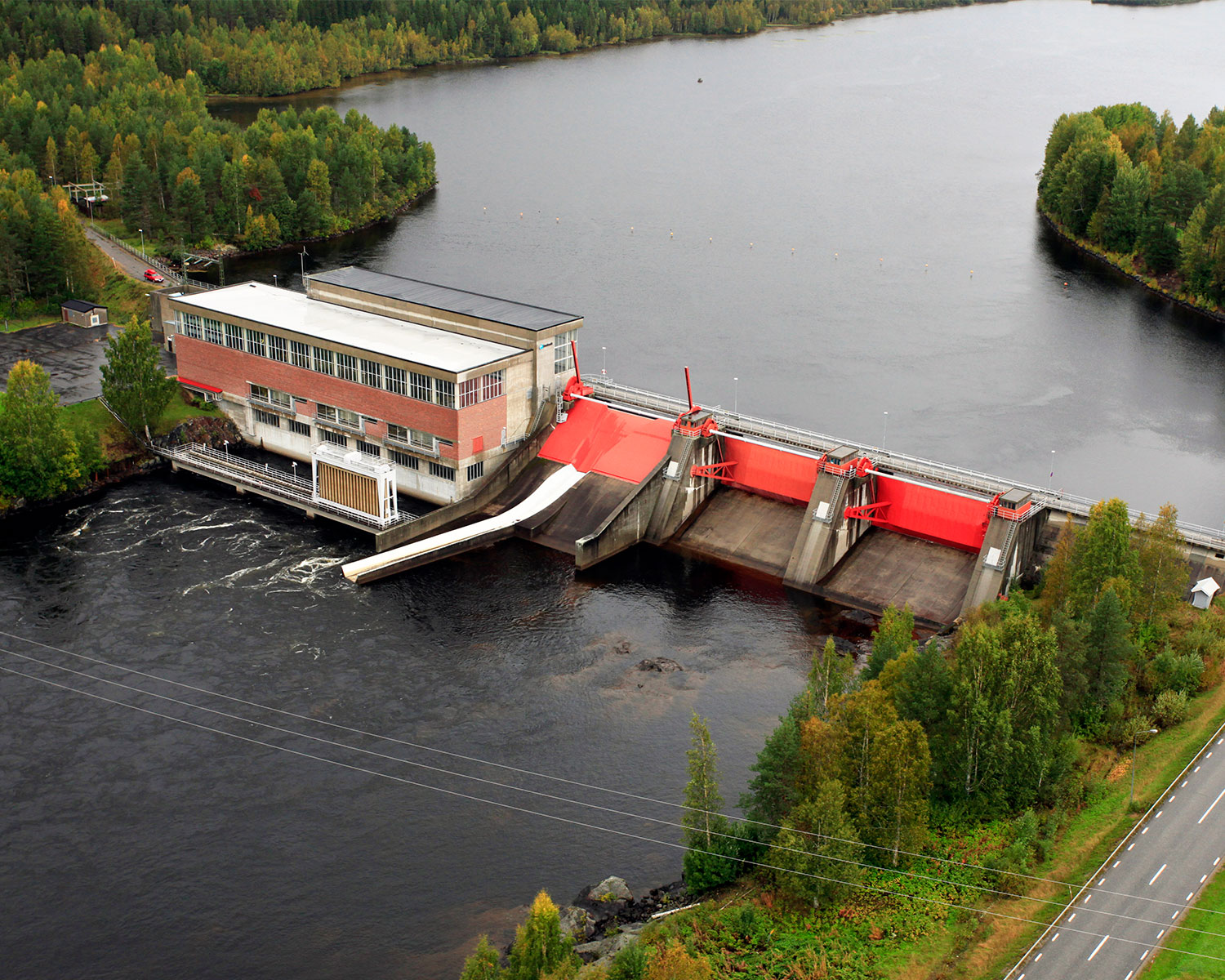Bjurfors Övre hydropower plant