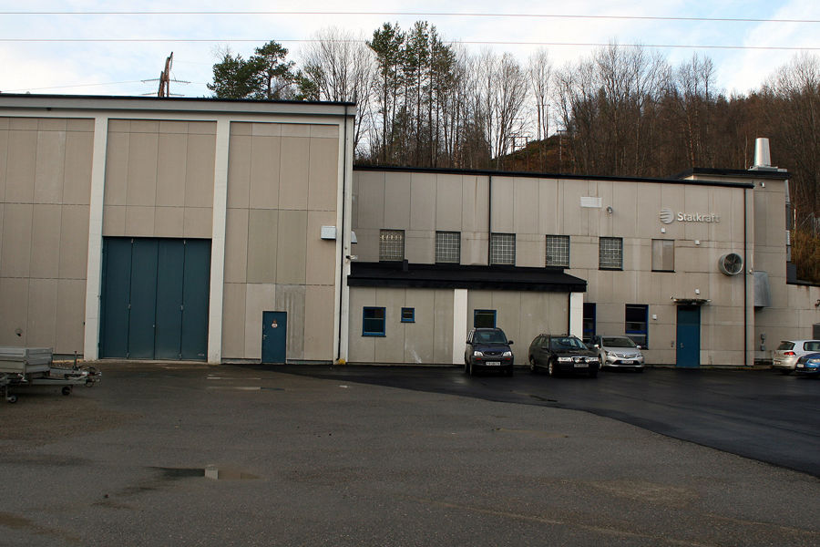 Bardufoss power plant reception building